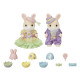 La chasse aux œufs des frères et sœurs Lapin Marguerite - Sylvanian Families 0