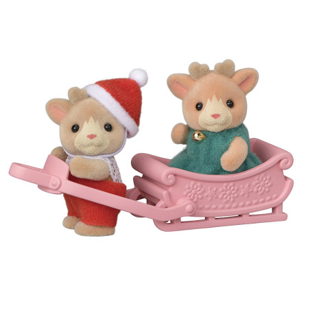 La famille Renne de Sylvanian Family - 1