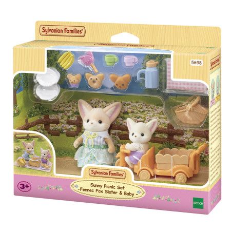 Le set de pique-nique des frère et sœur Fennec de Sylvanian Family - 2
