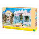 Le petit train à vapeur et bébé Fennec de Sylvanian Family - 1