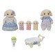 La famille Lapin Bélier de Sylvanian Family - 1