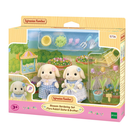 Les frère et sœur Lapin Bélier de Sylvanian Family - 1