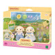 Les frère et sœur Lapin Bélier de Sylvanian Family - 1