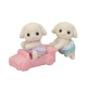 Les jumeaux Lapin Bélier de Sylvanian Family