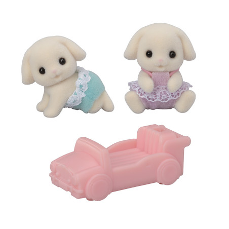 Les jumeaux Lapin Bélier de Sylvanian Family - 1