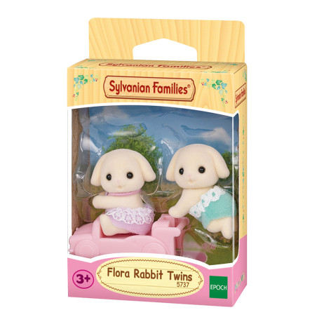 Les jumeaux Lapin Bélier de Sylvanian Family - 2