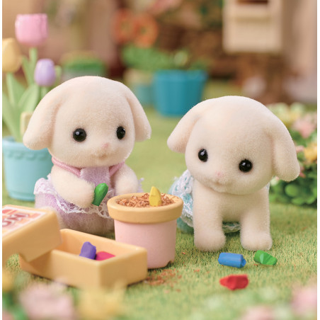 Les jumeaux Lapin Bélier de Sylvanian Family - 3