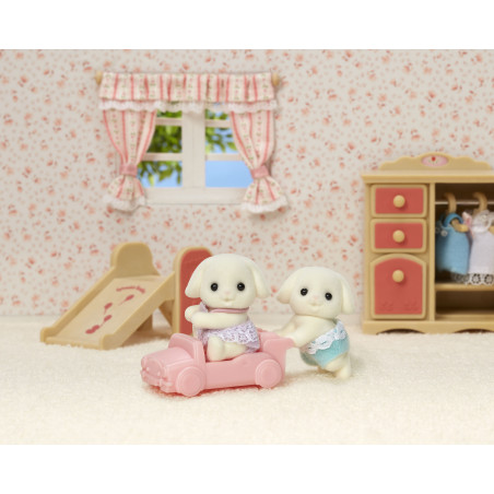 Les jumeaux Lapin Bélier de Sylvanian Family - 4
