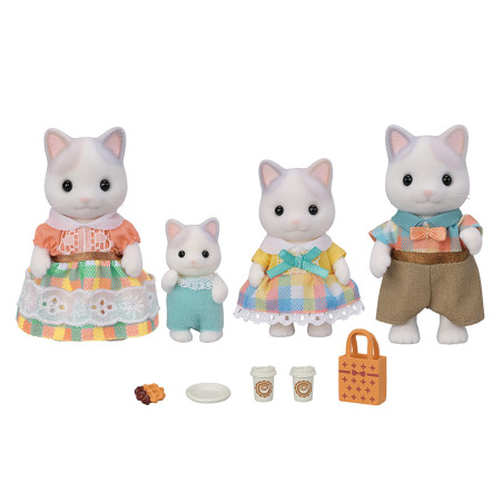 La famille Chat Latté de Sylvanian Family - 1