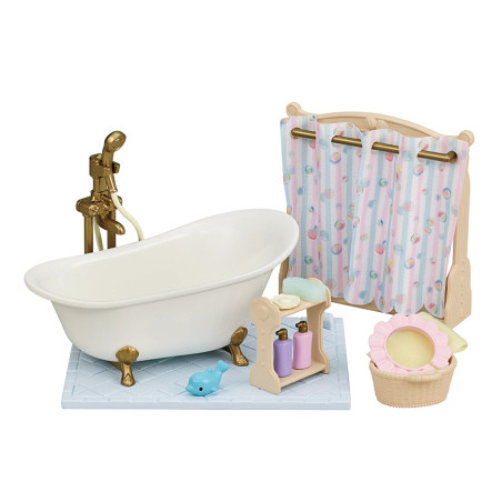 Le set baignoire et douche de Sylvanian Family