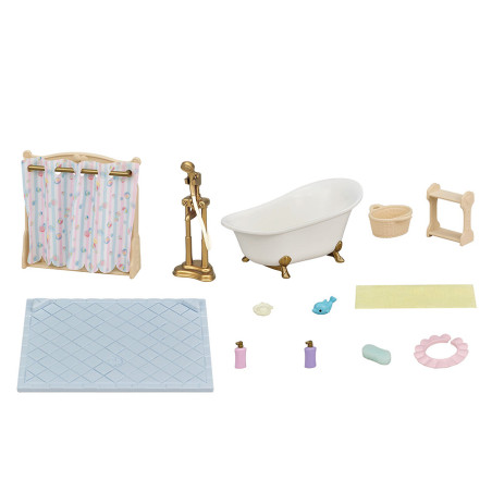 Le set baignoire et douche de Sylvanian Family - 1