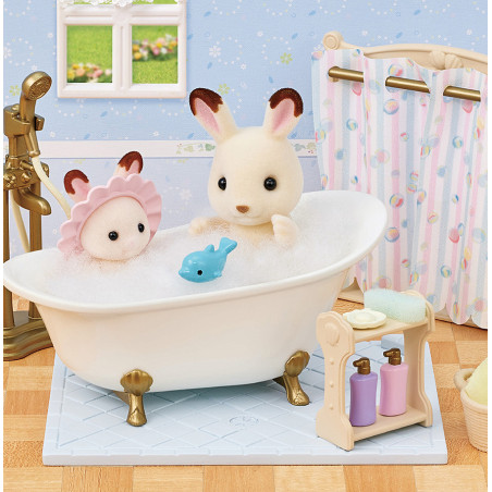 Le set baignoire et douche de Sylvanian Family - 3