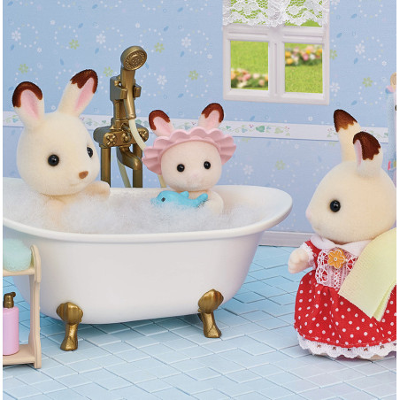 Le set baignoire et douche de Sylvanian Family - 4