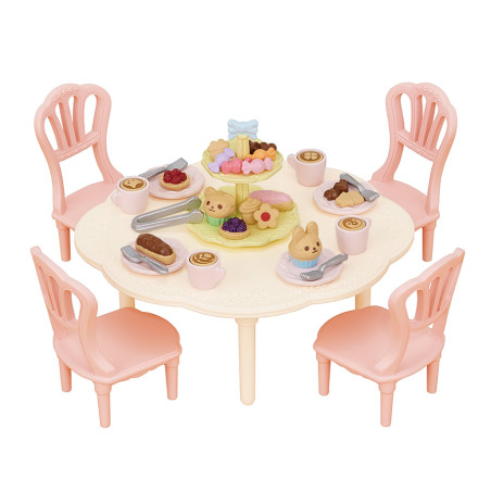 La table du goûter de Sylvanian Family
