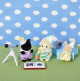 Le trio des bébés pyjama party de Sylvanian Family - 8
