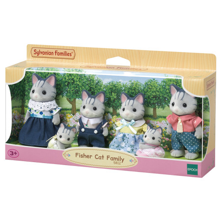 La famille Chat Pêcheur de Sylvanian Family - 1