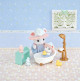 Le bain des frères Souris Marshmallow de Sylvanian Family - 3
