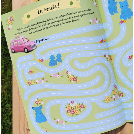 Le pique-nique de Freya - Activités et Stickers de Sylvanian Family - 1