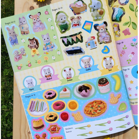 Le pique-nique de Freya - Activités et Stickers de Sylvanian Family - 2