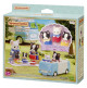 La poussette-van des triplés Bouledogue Français - Sylvanian Families 1