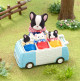 La poussette-van des triplés Bouledogue Français - Sylvanian Families 4
