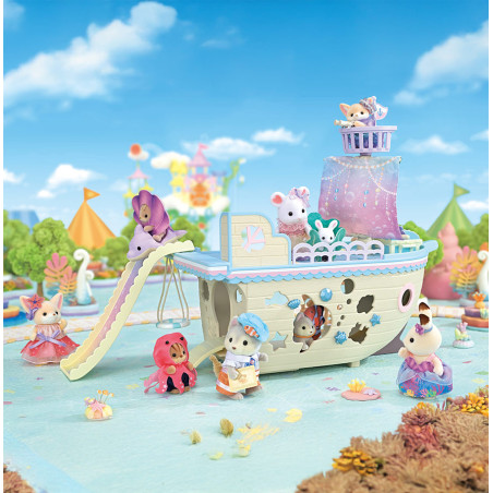Le bateau d'aventure du bébé Fennec de Sylvanian Family - 5
