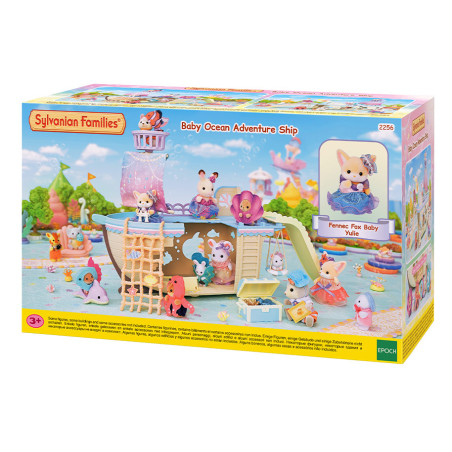 Le bateau d'aventure du bébé Fennec de Sylvanian Family - 1