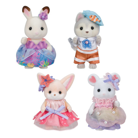 Les amis de la plage à collectionner de Sylvanian Family