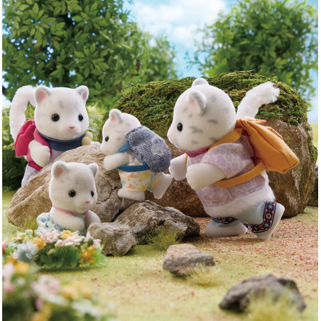 La famille Panthère des neiges de Sylvanian Family - 5