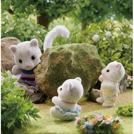 La famille Panthère des neiges de Sylvanian Family - 6