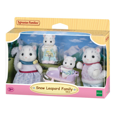 La famille Panthère des neiges de Sylvanian Family - 1