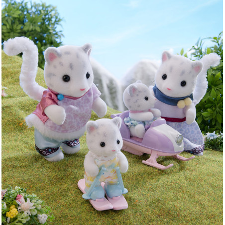 La famille Panthère des neiges de Sylvanian Family - 8
