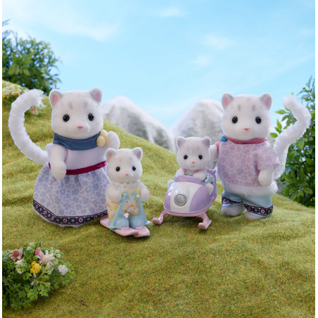 La famille Panthère des neiges de Sylvanian Family - 3