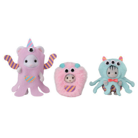 Le trio des monstres rigolos de Sylvanian Family