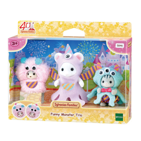 Le trio des monstres rigolos de Sylvanian Family - 1