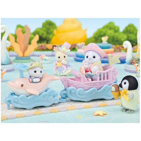 Le petit train de la mer de Sylvanian Family - 3