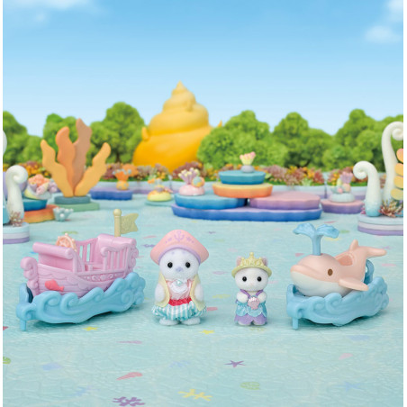 Le petit train de la mer de Sylvanian Family - 4