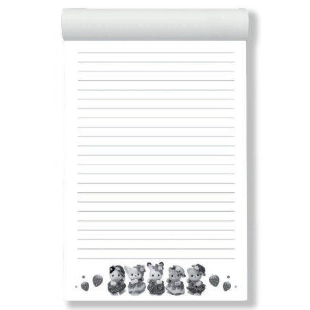 Le bloc-notes exclusif OFFERT de Sylvanian Family - 3