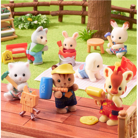 Les bébés bâtisseurs (sachet surprise série 14) de Sylvanian Family - 2