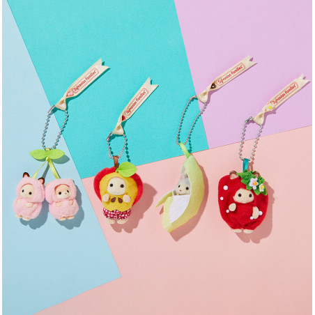 Le porte-clés Fraise des bois de Sylvanian Family - 6