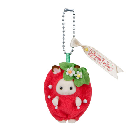 Le porte-clés Fraise des bois de Sylvanian Family
