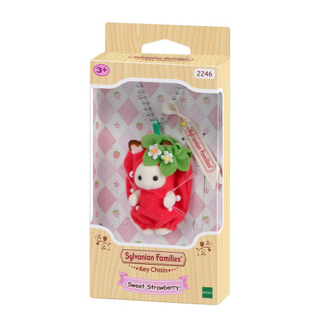Le porte-clés Fraise des bois de Sylvanian Family - 1