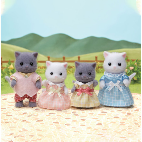 Figurine pour enfant Sylvanian Families Les jumeaux chat persan