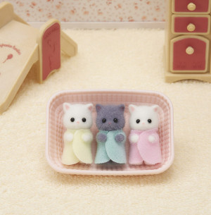 Acheter Ensemble de figurines panier de berceau hérisson pour bébé de la  famille Sylvanian, 5453, 1 ensemble, jouets populaires coréens