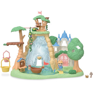 La cascade de la forêt secrète de Sylvanian Family