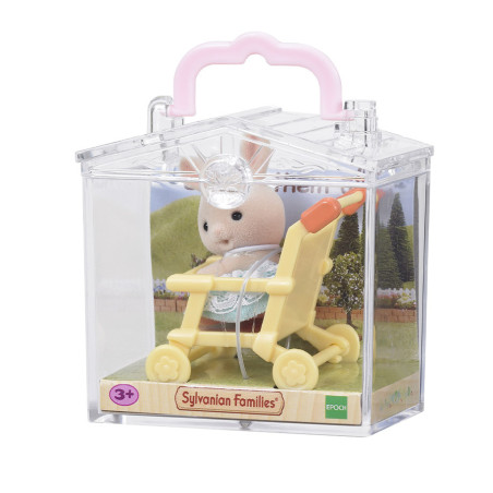 La Valisette Bebe Lapin Et Poussette Sylvanian Families Acheter Sur La Boutique Officielle