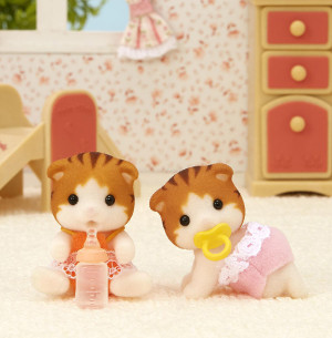 Les Jumeaux Chat Roux Sylvanian Families Acheter Sur La Boutique Officielle