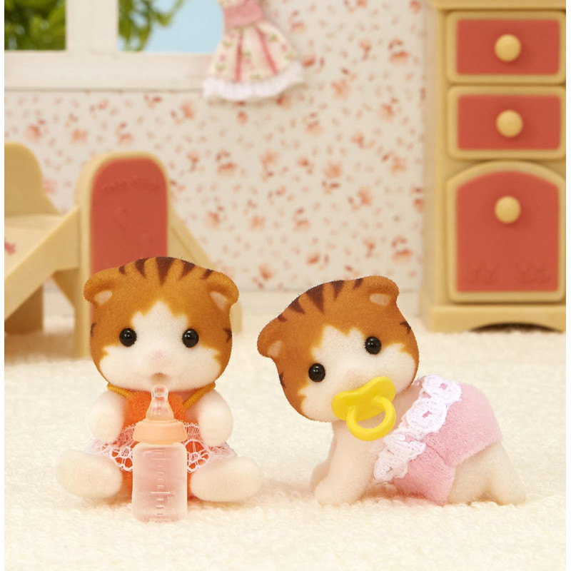 Les Jumeaux Chat Roux Sylvanian Families