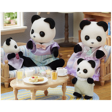 La famille Panda de Sylvanian Family
