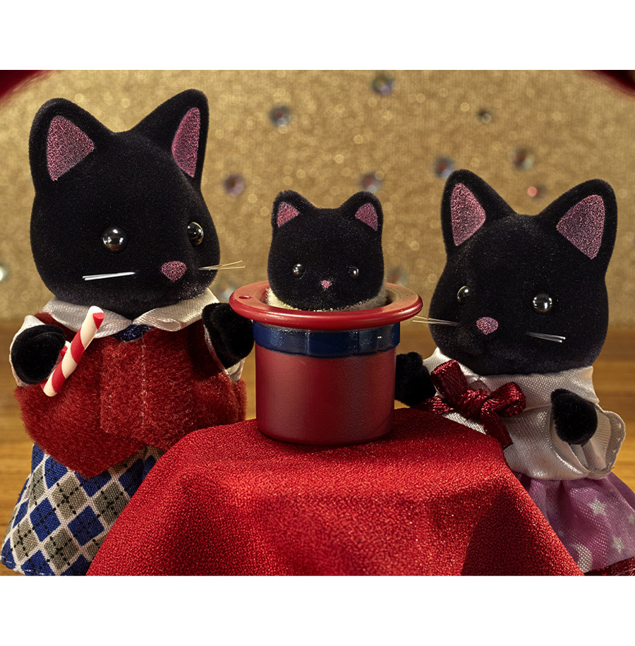 Famille chat magicien - Sylvanian Families